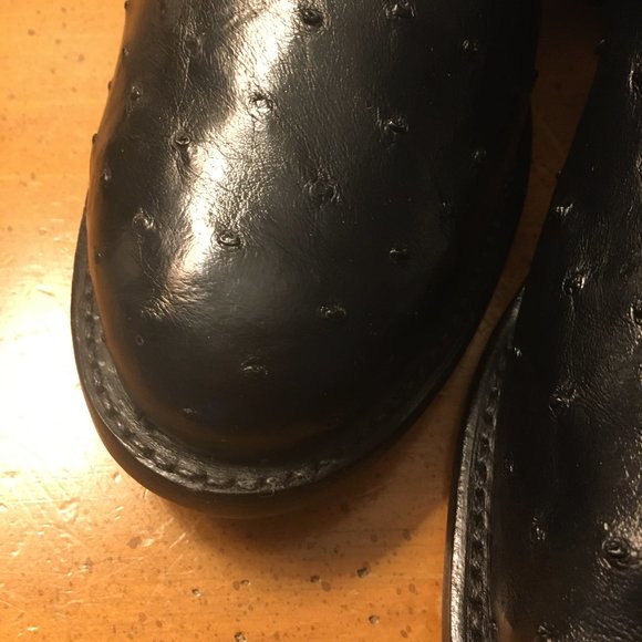 Prez of American Honda Larry Mahan Full Quill Ostrich Ropers - Picture 13 of 15